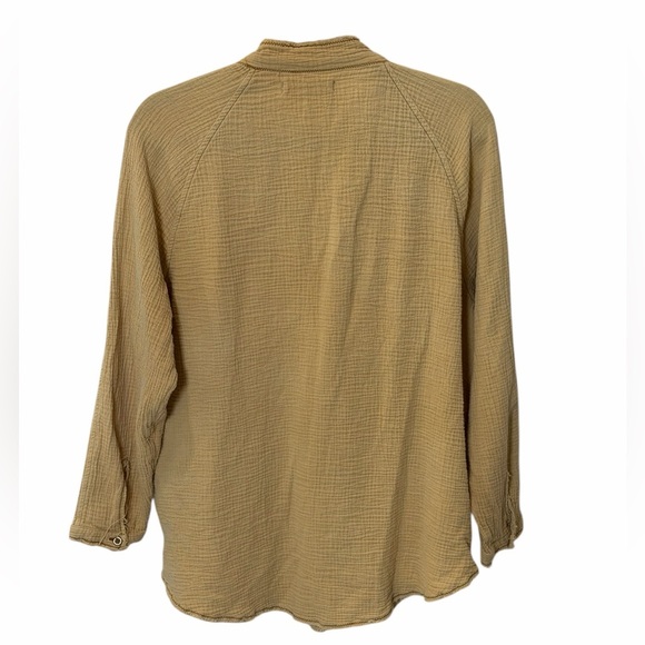 We The Free Summer Daydream Oversized Cotton Button Down Top Small NWOT - Picture 11 of 14